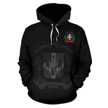 Dominican Republic Pullover Hoodie