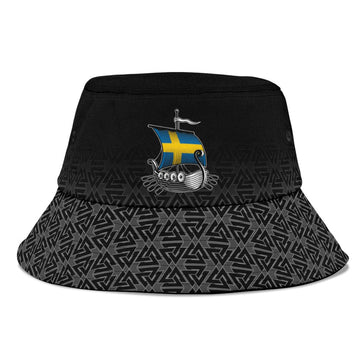 Viking Bucket Hat Swedish Drakkar RLT12