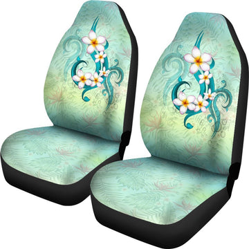 Hawaiian Car Seat Covers - Hawaii Plumeria Flower