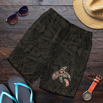 Canada Haida Killer Whale Haida Men's Shorts