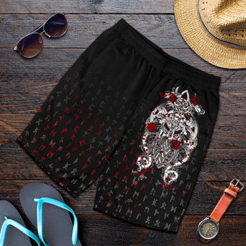 Viking Tyr Tattoo Blood All Over Print Men's Shorts RLT12