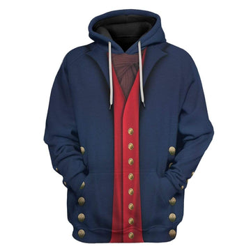 Bosuns Mate 1806 Napoleonic Wars British Navy Hoodie Original Style LT8
