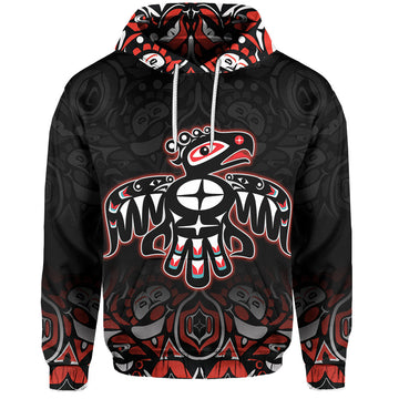 Custom Canada Haida Hoodie Thunderbird LT6