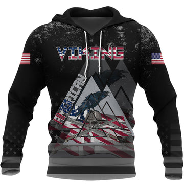 Viking American Viking See You In Valhalla Hoodie RLT12