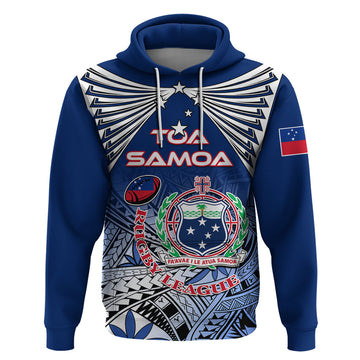 Custom Samoa Rugby Hoodie Toa Samoa Myriad Patterns LT01