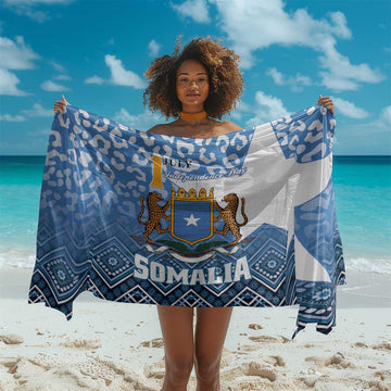 Somalia Independence Day Sarong African Leopard Pattern LT01