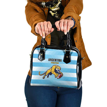 Rugby Argentina Shoulder Handbag Pumitas Go Champions LT01