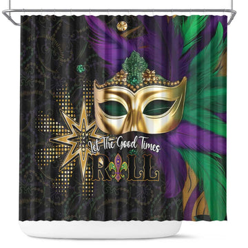 Let The Good Times Roll Mardi Gras Shower Curtain Special Version LT01