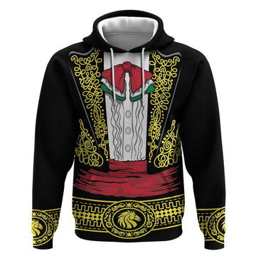 Mexican Charro Suit Stylized Hoodie Cinco de Mayo Costume LT01