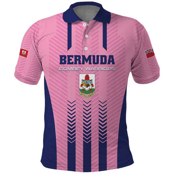 Custom Football Bermuda Polo Shirt Gombey Warriors Go Champions LT01