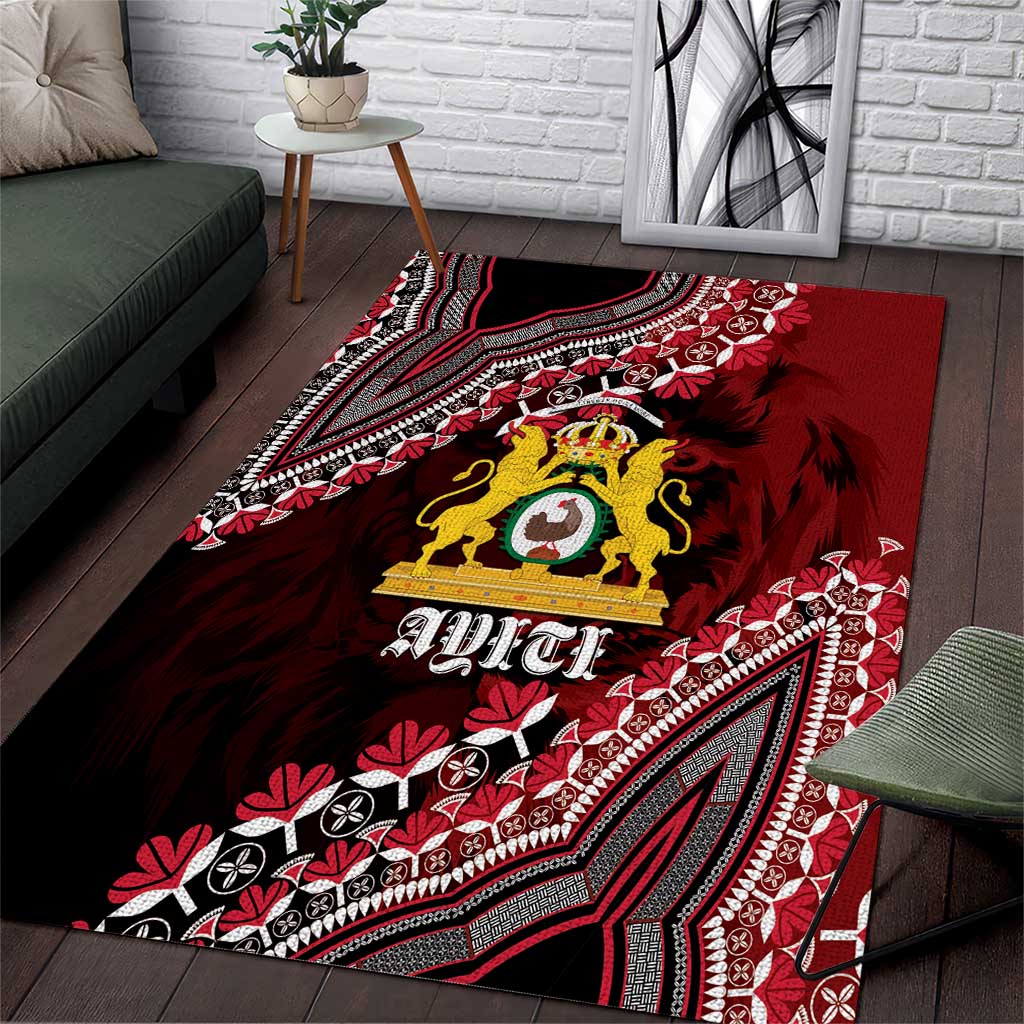 Anpi an Ayiti 18041806 Haiti Area Rug Liberte ou la Mort! LT01