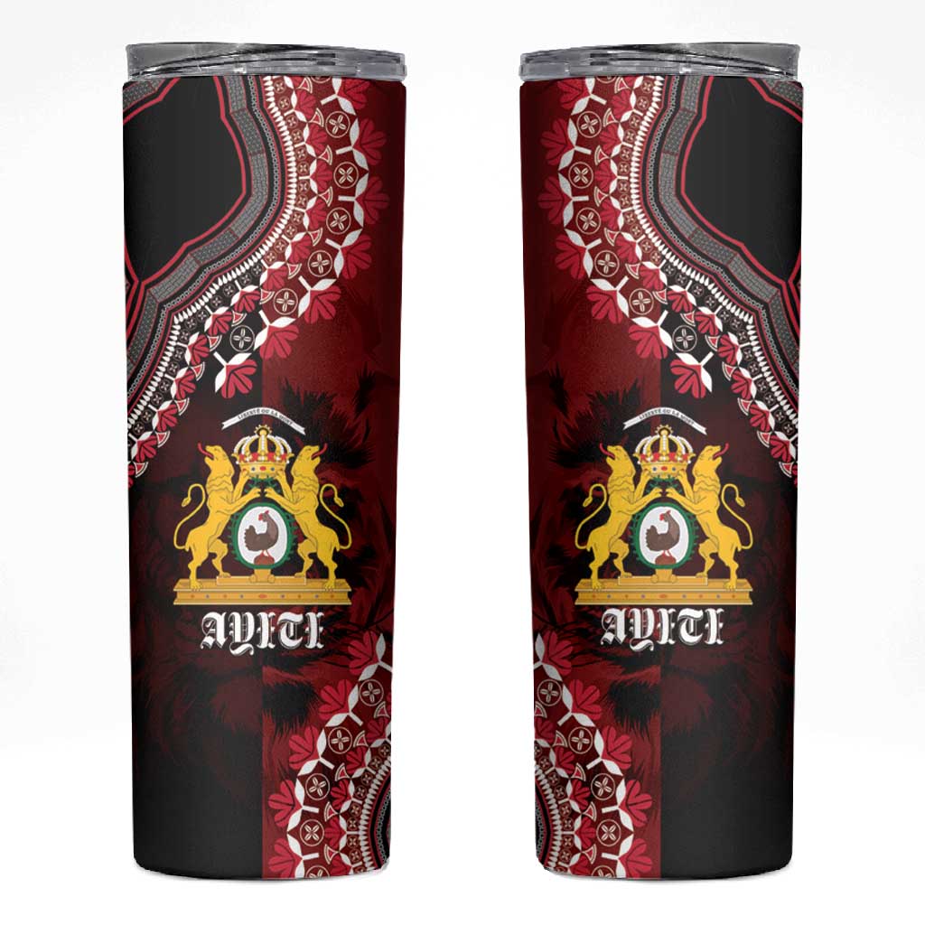 Anpi an Ayiti 18041806 Haiti Skinny Tumbler Liberte ou la Mort! LT01