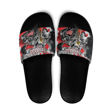 Trinbago Cricket Knight Riders Champion Slide Sandals LT01
