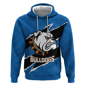 Bulldogs Guatemala Rugby Custom Hoodie Seguimos Creciendo LT01