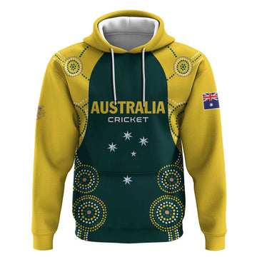 Custom Australia Cricket Hoodie Aussies Champions LT01