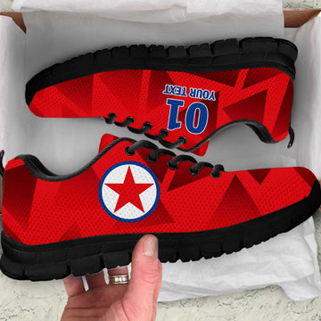 Custom North Korea Football Sneakers Go Champion LT01