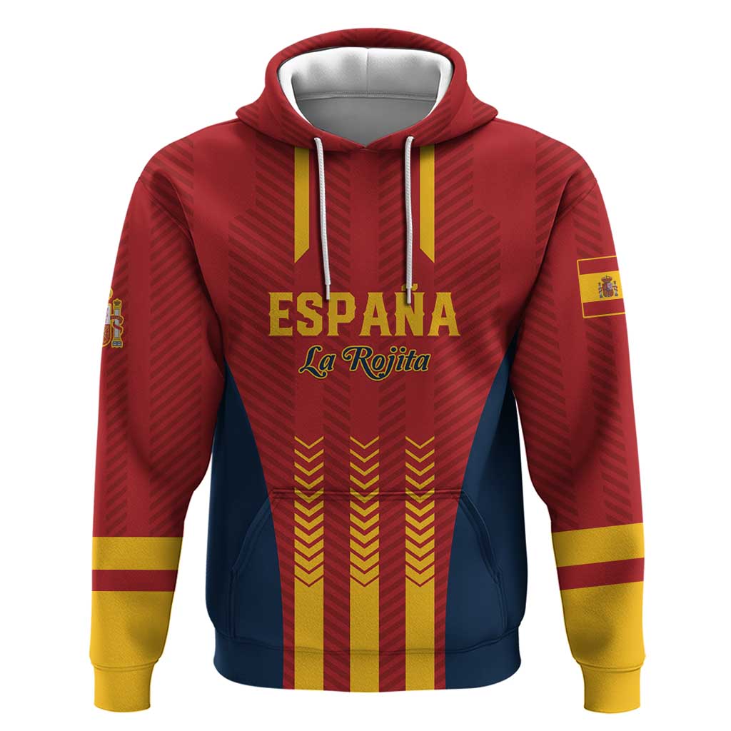 Custom Spain Football Hoodie Go La Rojita LT01