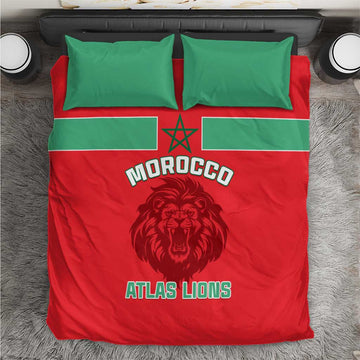 Morocco Football Bedding Set - Go The Atlas Lions LT01