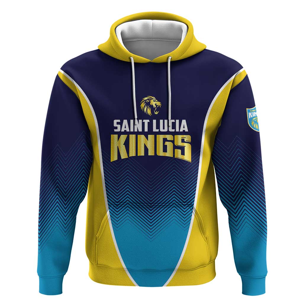 Custom St Lucia Kings Cricket Hoodie Beinspired Come On LT01