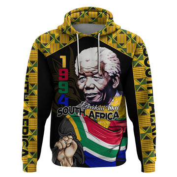 South Africa Freedom Day 2024 Hoodie Happy 30th Anniversary LT01