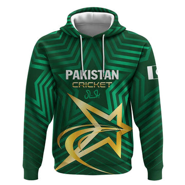 Custom Pakistan Cricket Hoodie The Boys In Green LT01