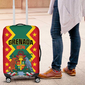 Grenada 1974 Luggage Cover Proud To Be Grenadian LT01
