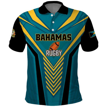 Custom Rugby Bahamas Polo Shirt The Bahamas Go Champion LT01