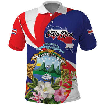 Personalized Costa Rica Pura Vida Tropical Polo Shirt LT01