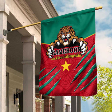 Support Les Lions Indomptables - Cameroon Football Garden Flag LT01