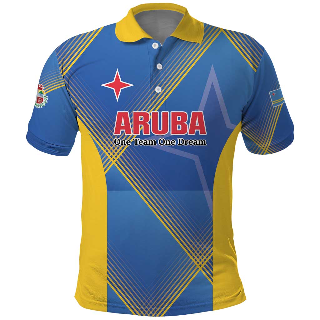 Custom Sport Team Aruba Polo Shirt One Team One Dream LT01