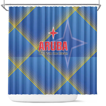 Sport Team Aruba Shower Curtain One Team One Dream LT01