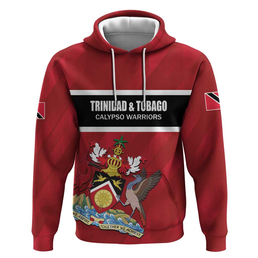 Custom Trinidad and Tobago Rugby Hoodie Come On Calypso Warriors LT01