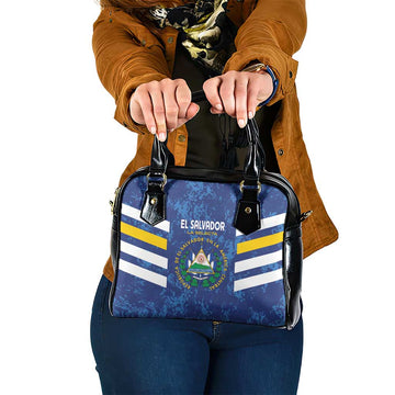 El Salvador Football Shoulder Handbag La Selecta Go Champions LT01