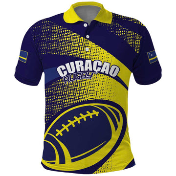 Custom Rugby Curacao Polo Shirt Korsou Go Champion LT01