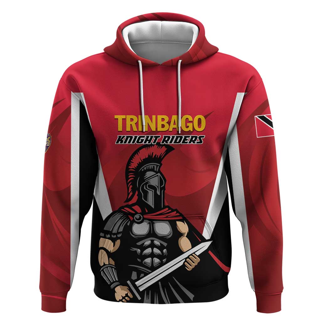 Custom Trinidad and Tobago Cricket Knight Riders Hoodie Trinbago Wave The Red LT01