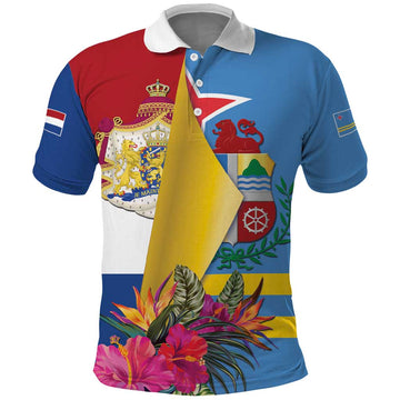Aruba-Netherlands Polo Shirt Tropical Unique Style LT01