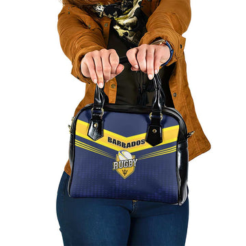 Barbados Rugby Shoulder Handbag Team Barbados Trident Go Champions LT01