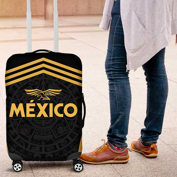 Football 2025 Mexico Luggage Cover Special Gold Edition LT01