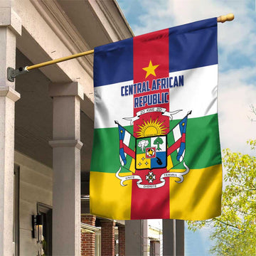 Central African Republic Garden Flag African Zo Kwe Zo LT01