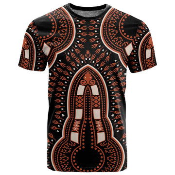 African Dashiki T shirt Afro Vintage Pattern LT01