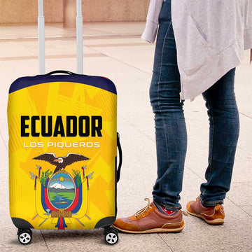 Ecuador Rugby Luggage Cover Los Piqueros Go Champions LT01