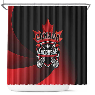 Canada Lacrosse 2025 Shower Curtain Our Country and Our Game LT01