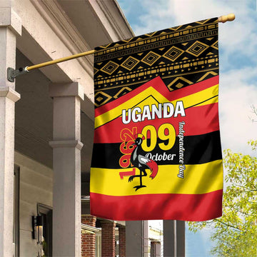 Uganda Garden Flag African Pattern - Independence Day 1962 LT01