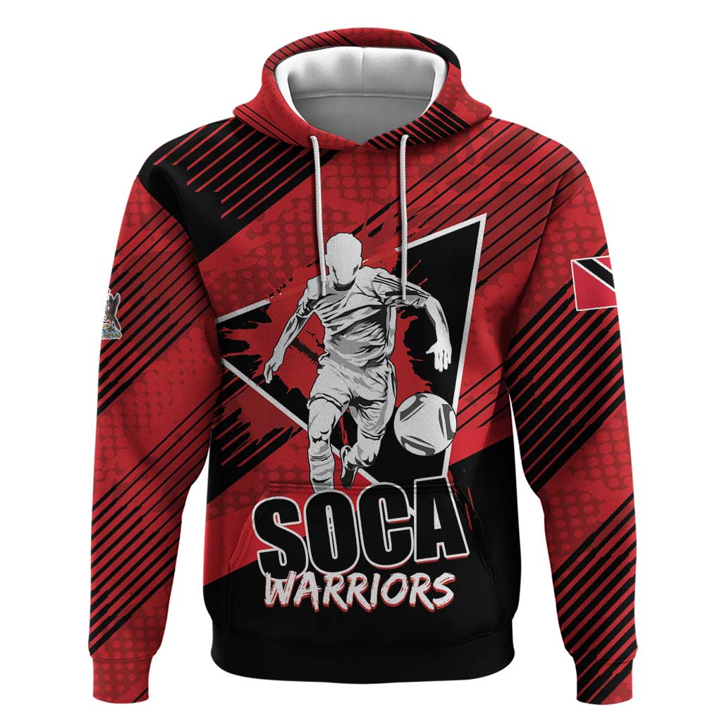 Custom Trinidad and Tobago Football Hoodie Soca Warriors In My Heart LT01