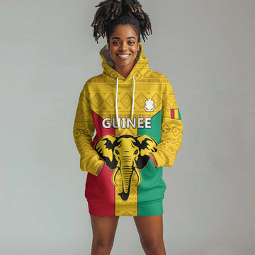 Guinea Football Hoodie Dress Come On Syli National LT01