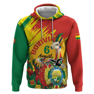 Bolivia Independence Day Hoodie Puliwya Achka Aylluska Mamallaqta LT01