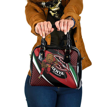 Kenya Rugby Simbas Shoulder Handbag Elevate Your Game LT01
