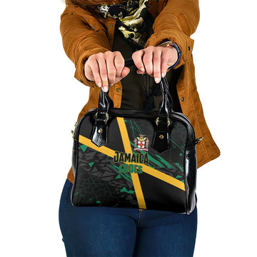 Rugby Jamaica Crocs Shoulder Handbag Cool Runnings on Grass LT01