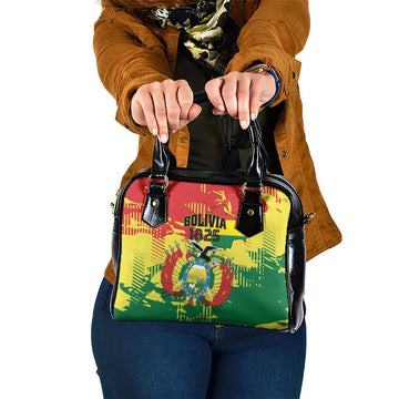 Bolivia 1825 Shoulder Handbag Coat Of Arms Flag Colors LT01