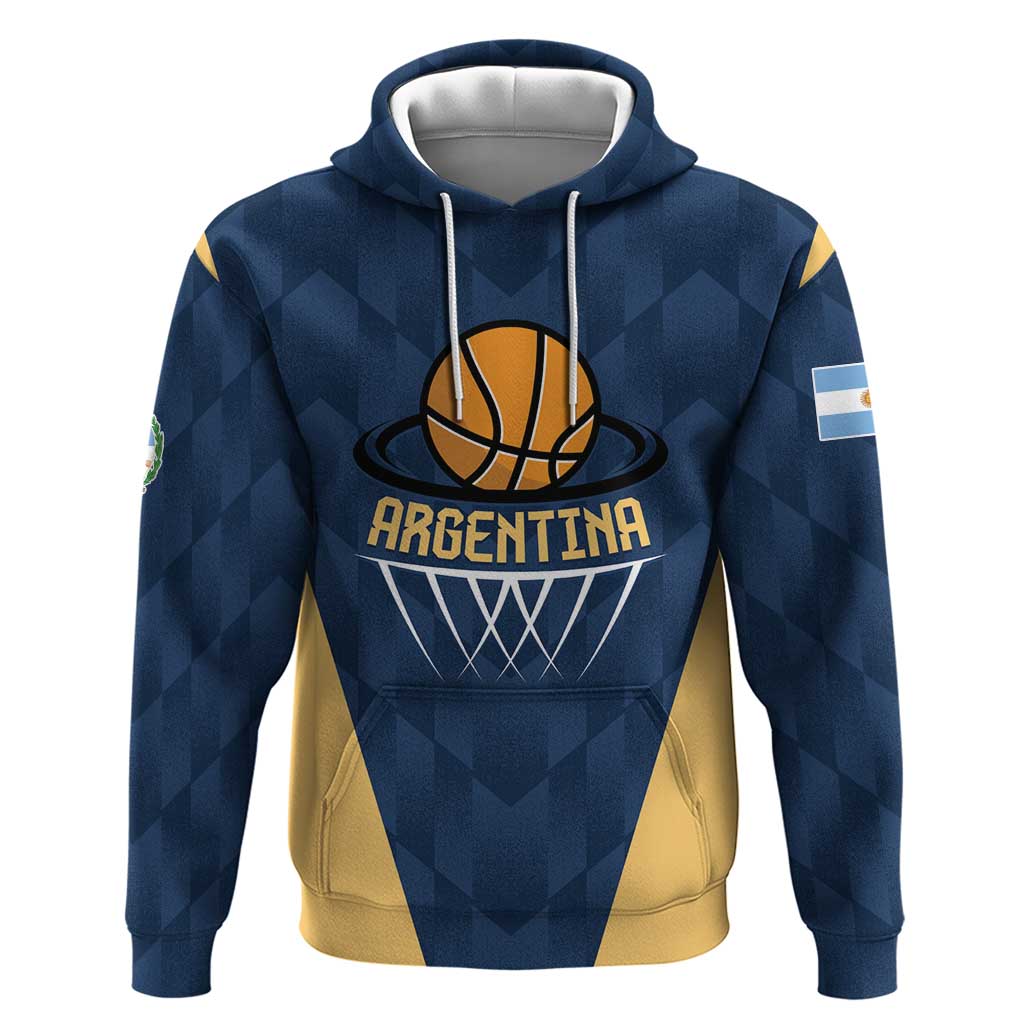 Argentina Basketball Custom Hoodie Go El Alma Argentina LT01